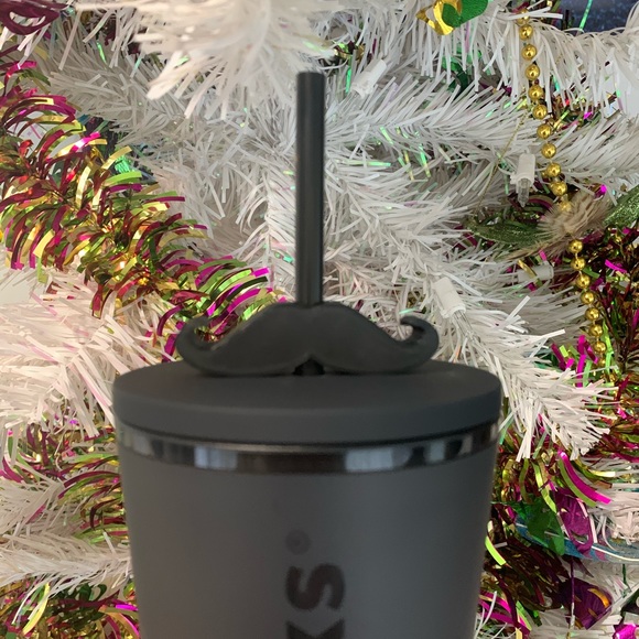 Mustache Straw Topper - Picture 3 of 3